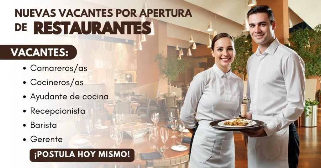 Empleo en Restaurantes